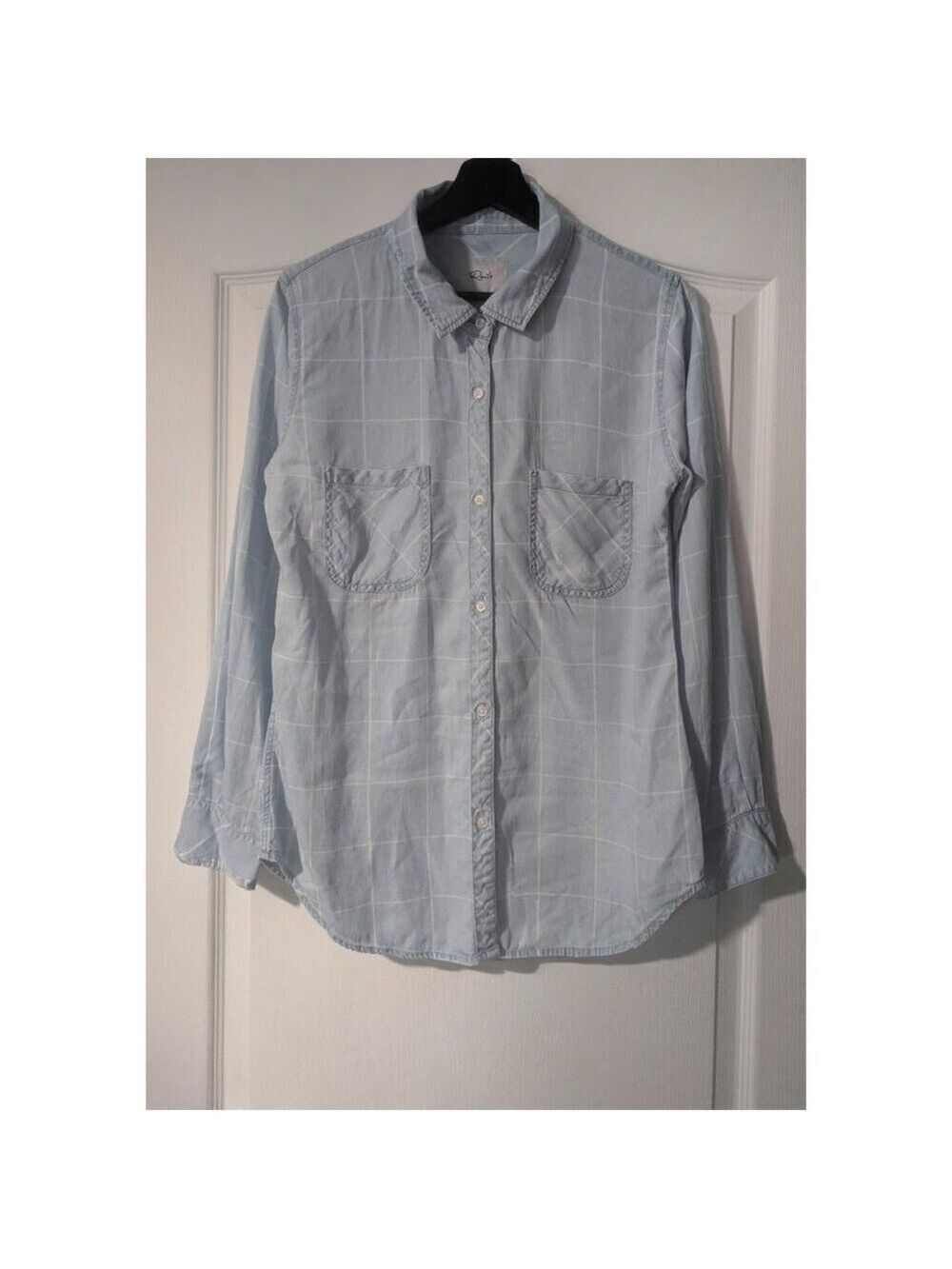 Rails | Carter Light Vintage Grid Button Down Shirt - Picture 3 of 13